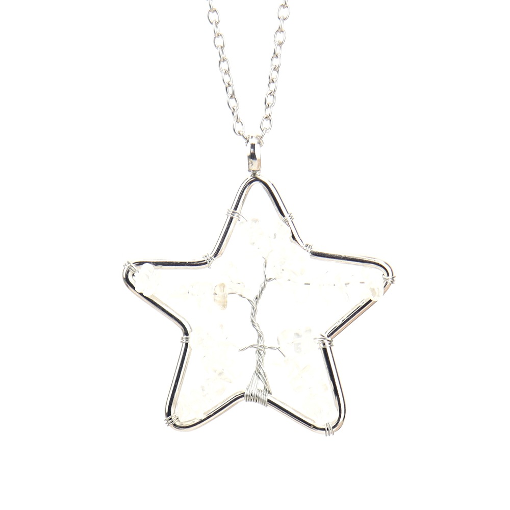 6:Silver loose tree   white crystal