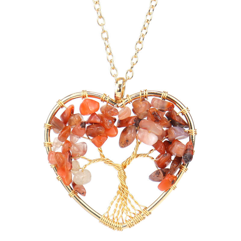 8:chain red agate
