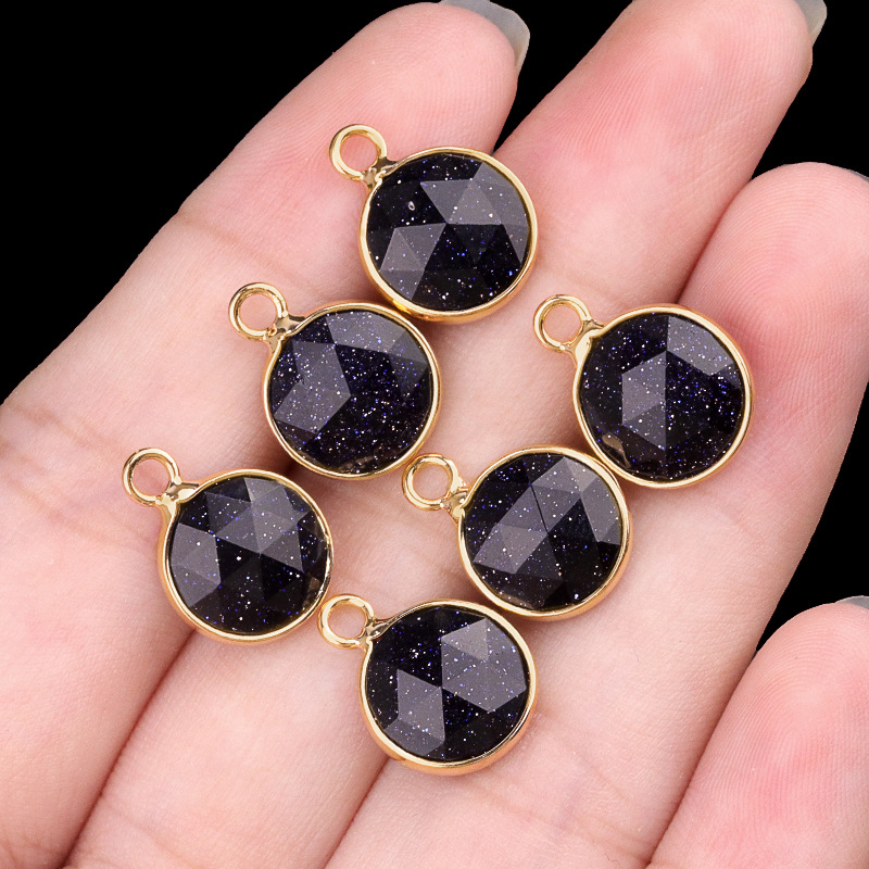 10mm single hanging blue sandstone (artificial) si