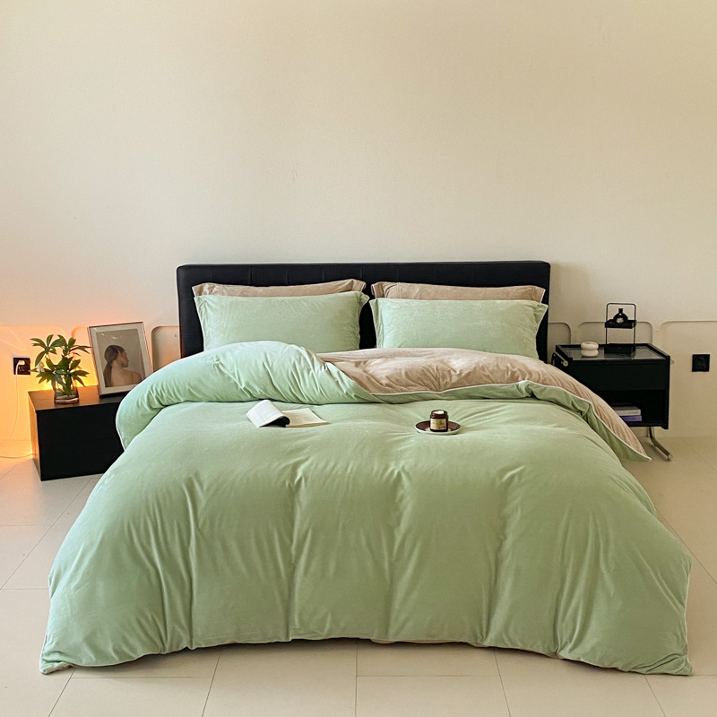 Sprout green milk coffee [high density short plush]