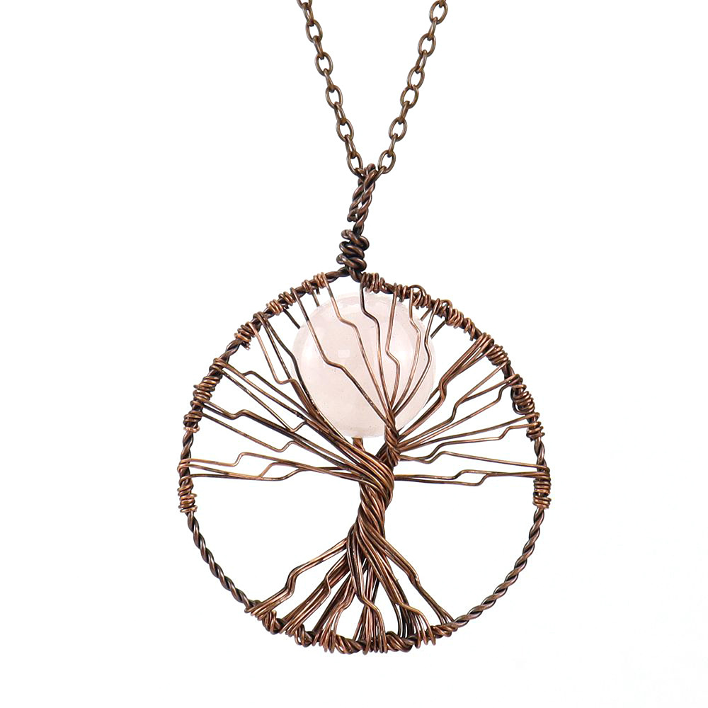 Ancient red copper powder crystal