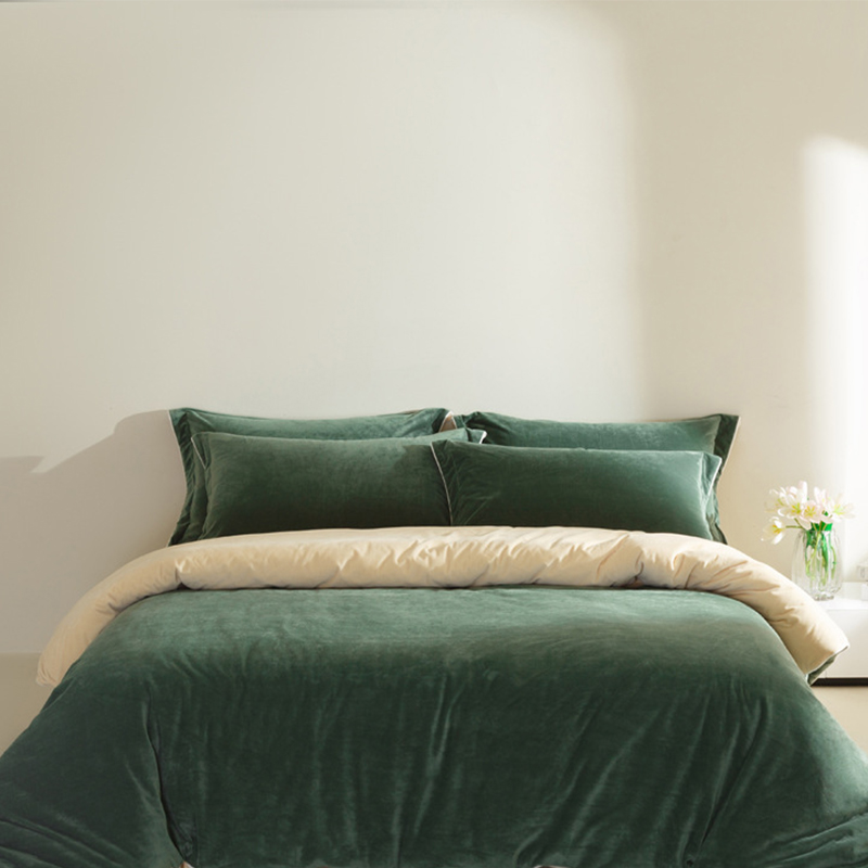 Lotus leaf green-light rice [high density short plush]