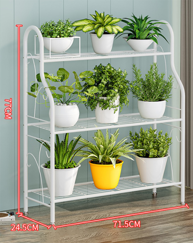 Three layers of white