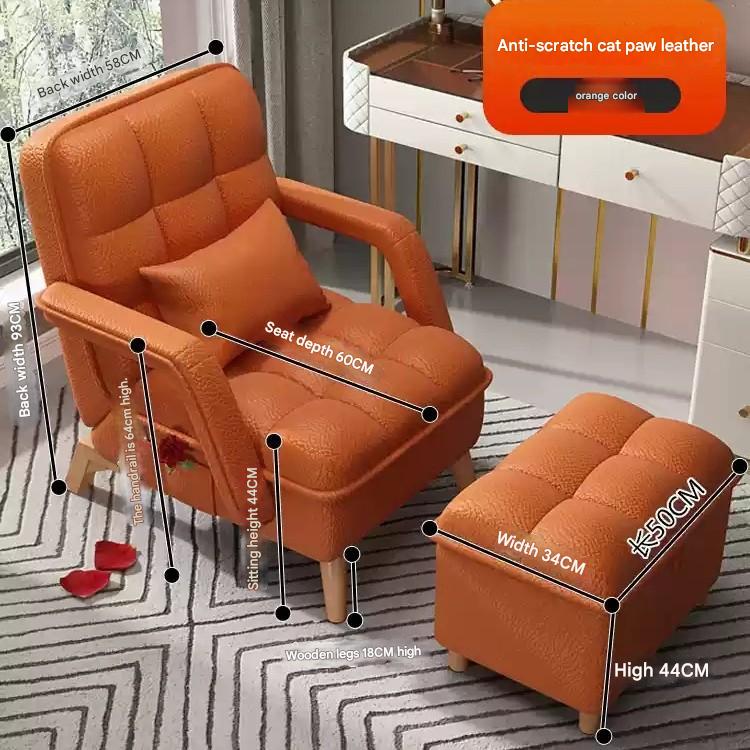 D22010 Scratch-Resistant Fabric orange with pedal df