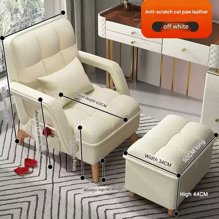 D22010 Scratch-Resistant Fabric, off-white, including pedals df