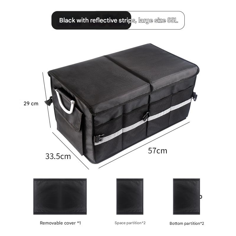 black storage box large