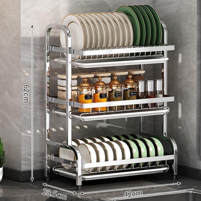 [single frame] light three-layer-with water tray (thickened)