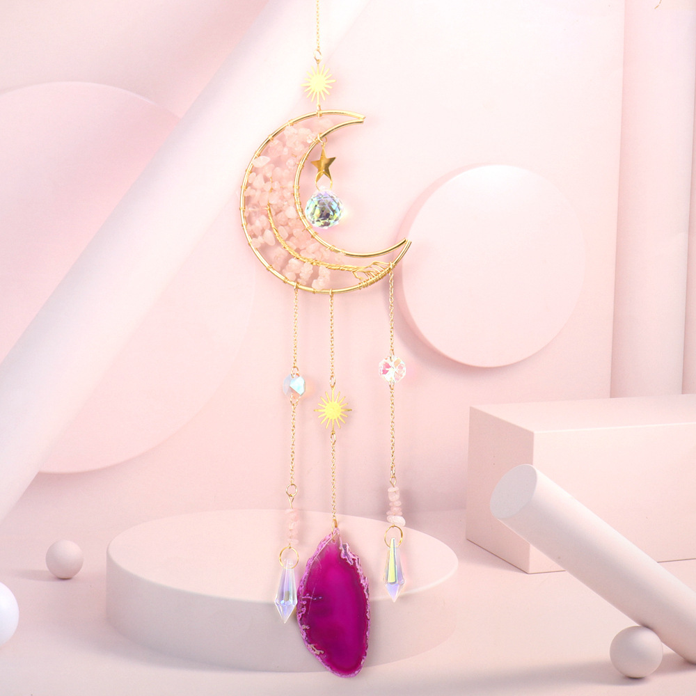 6:Rose quartz (10cm)