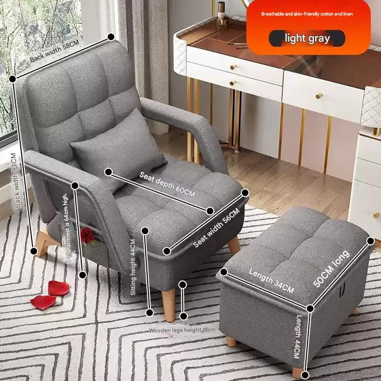 D22010 fabric light gray with pedal df