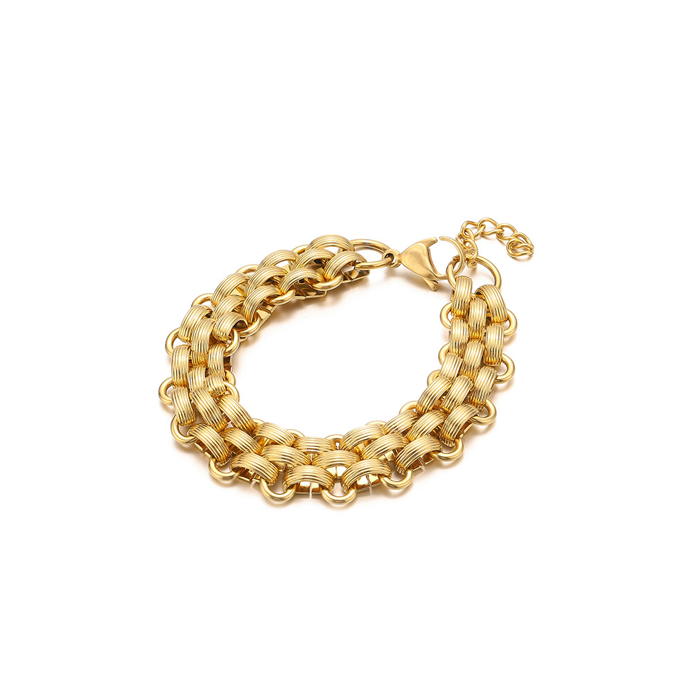 1:Gold bracelet