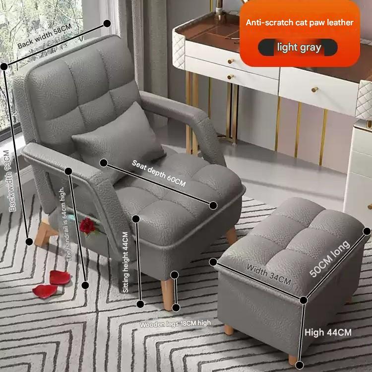 D22010 Scratch-Resistant Fabric, light gray, including pedals df