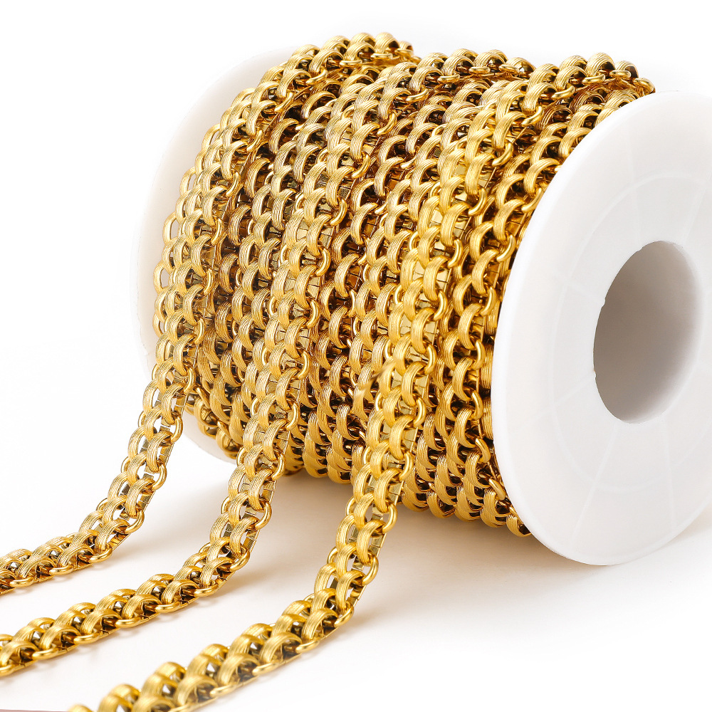 2:Vertical stripes in gold