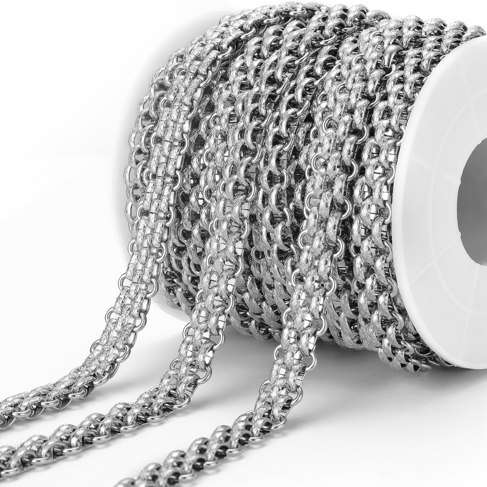 6:Diamond grid steel color