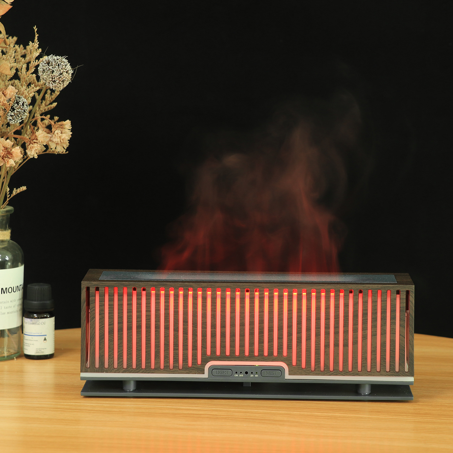 number 4 colorful light