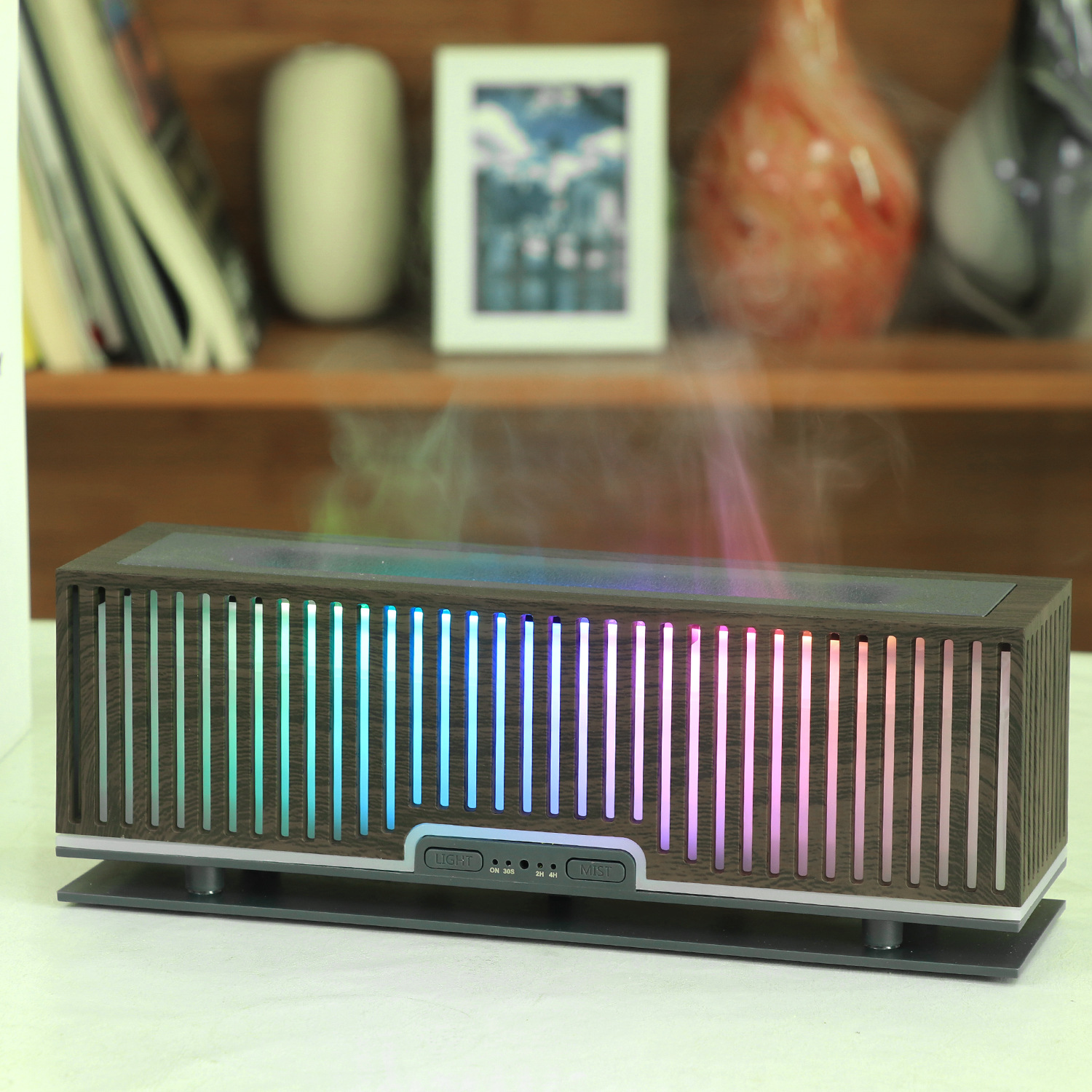 number 5 colorful light