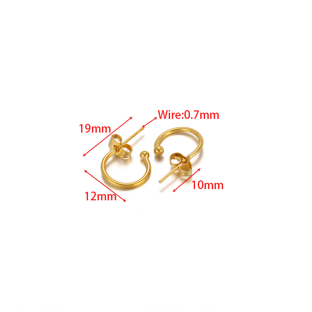 2:12*19mm gold