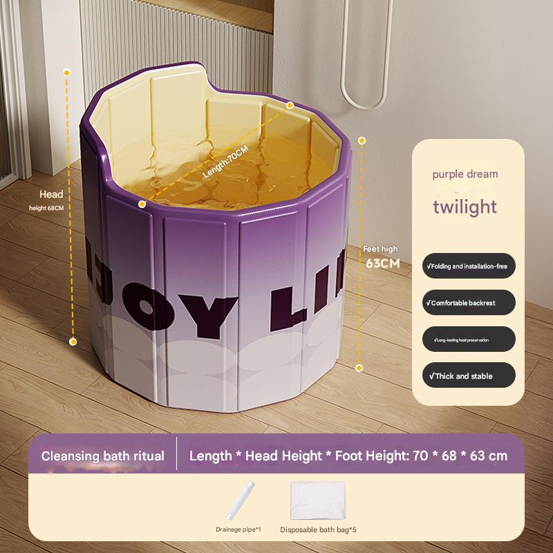 Purple 70*68cm D set