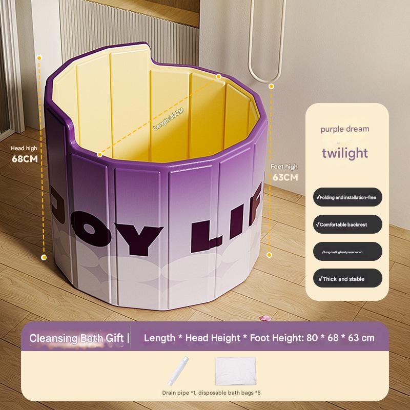 Purple 80*68cm D set