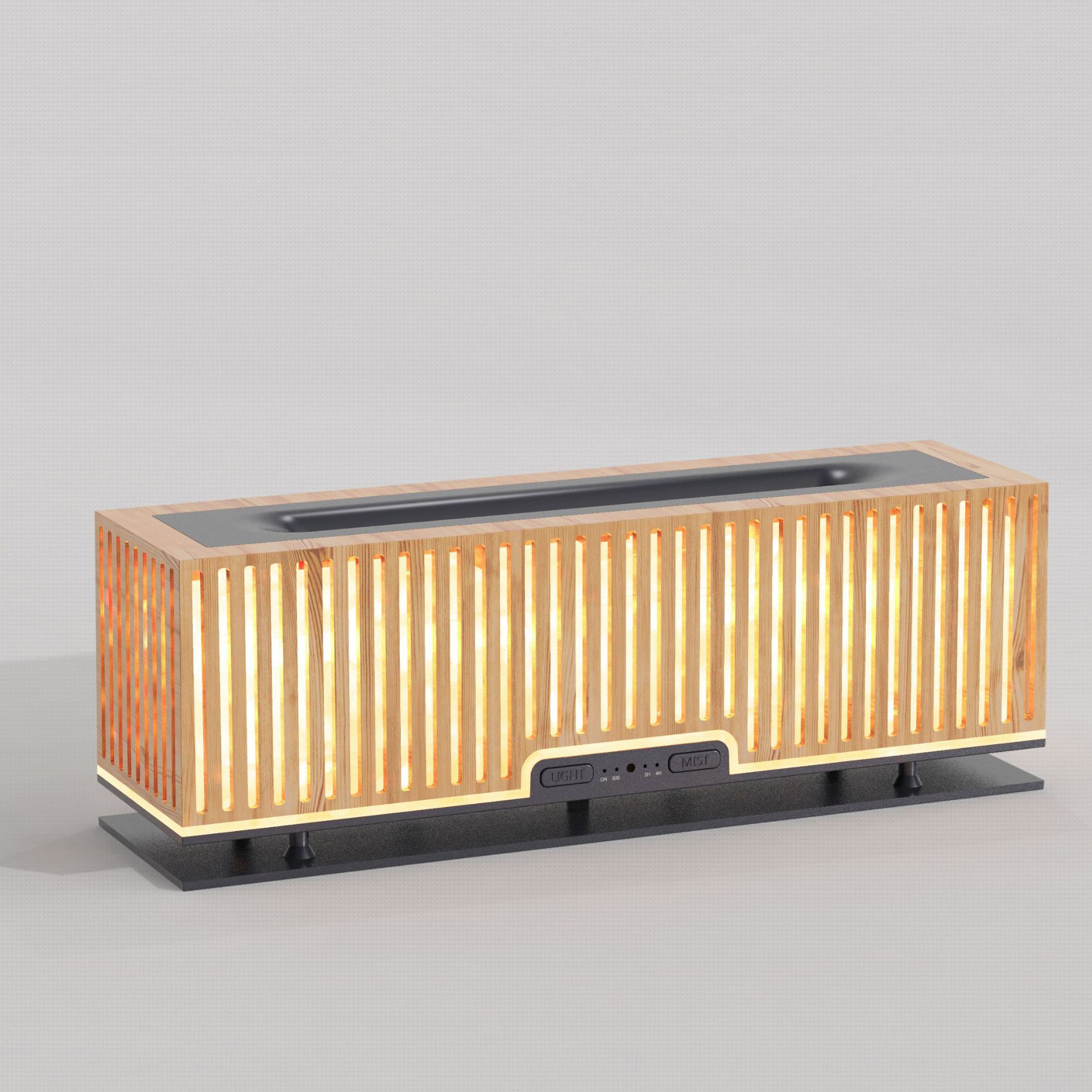 yx-1603 light wood grain heating and cooling lamp