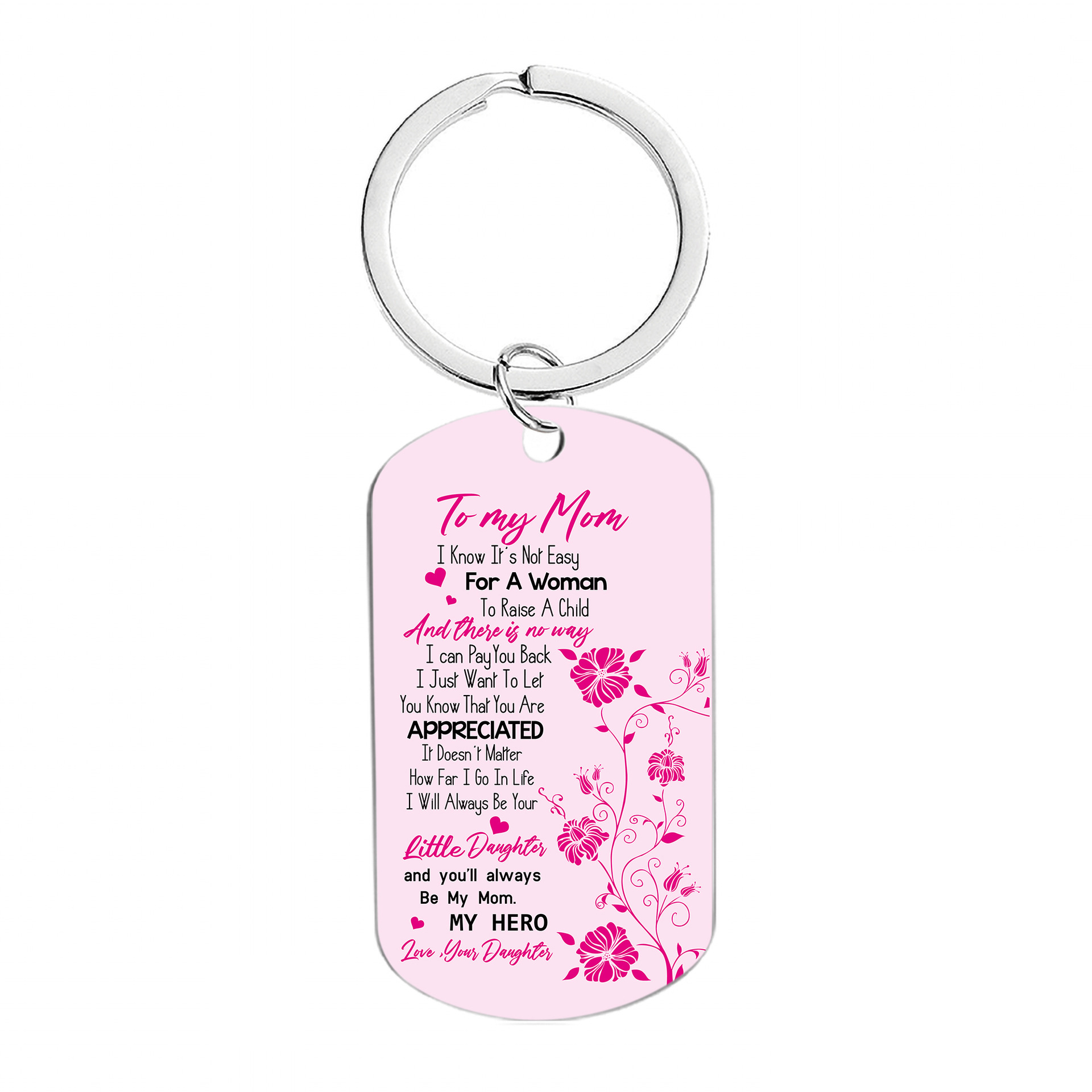 CW0010 keychain Silver