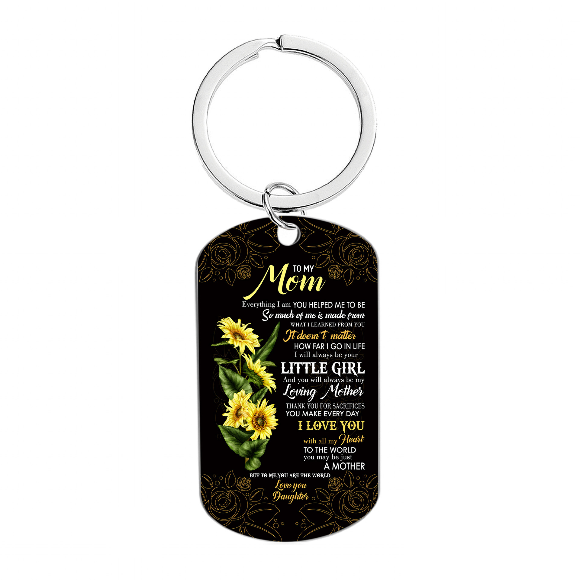 CW0011 keychain Silver