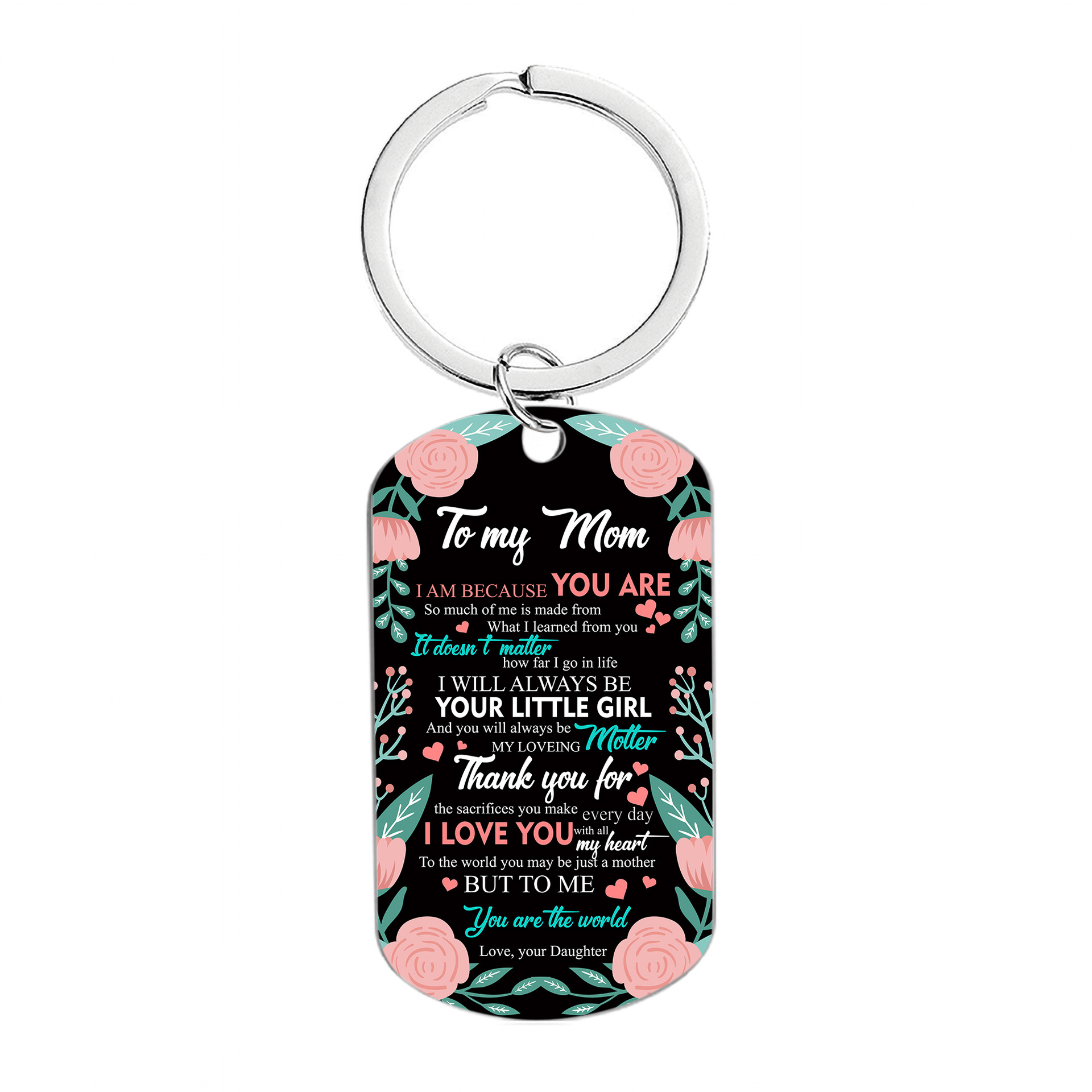 CW0012 keychain Silver