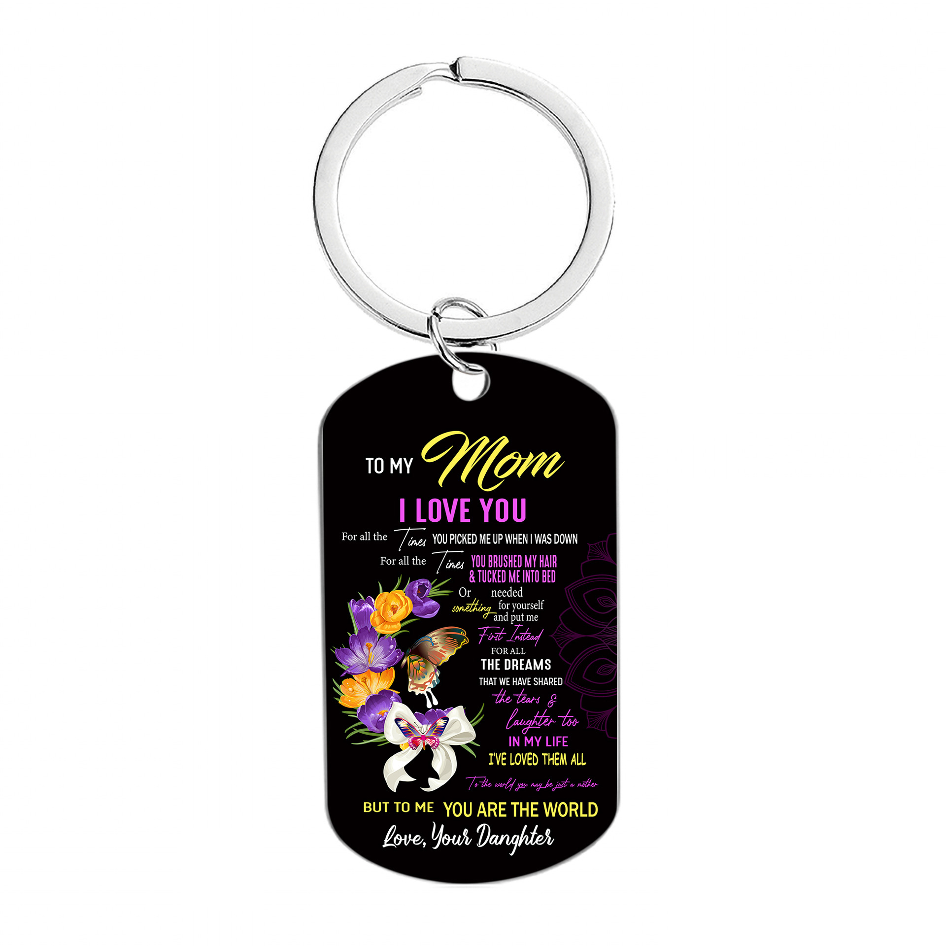 CW0015 keychain Silver