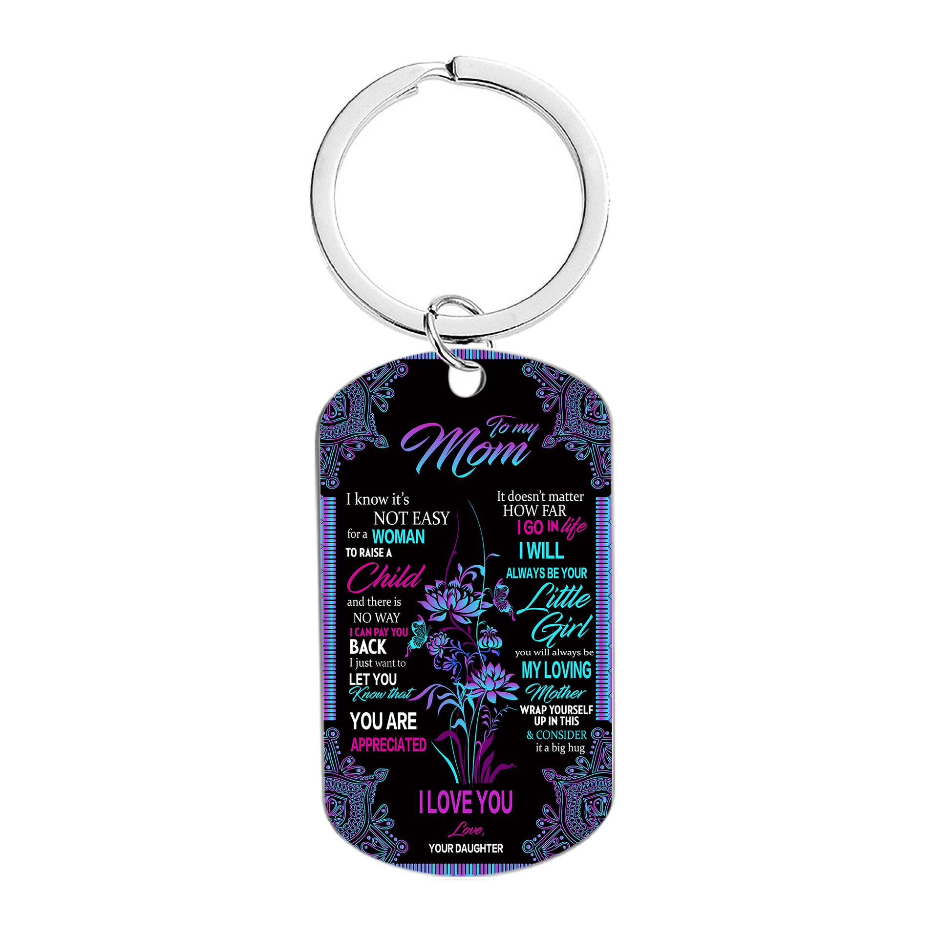 CW0020 keychain Silver