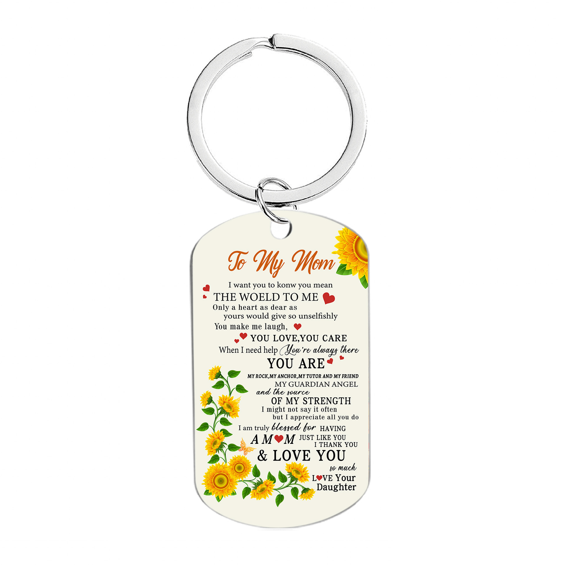 22:CW0030 keychain Silver