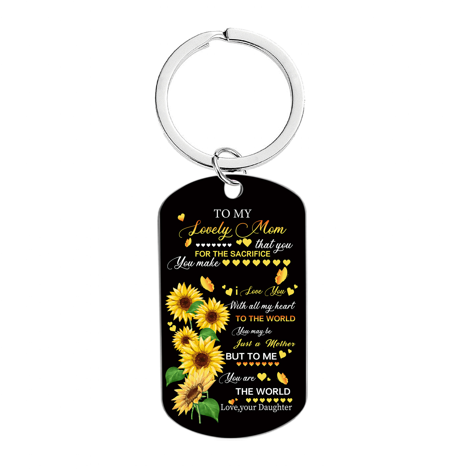 CW0034 keychain Silver