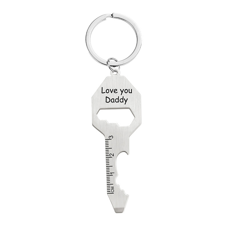 YSK026 key chain overall silver