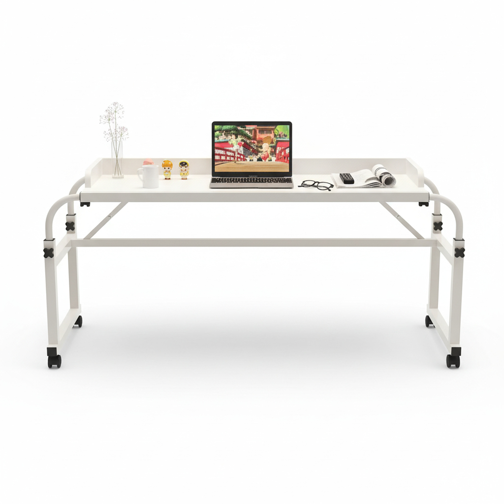 white with surrounding