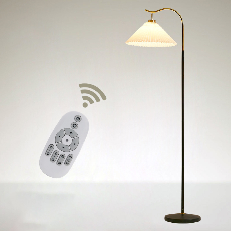 Beige lampshade remote control