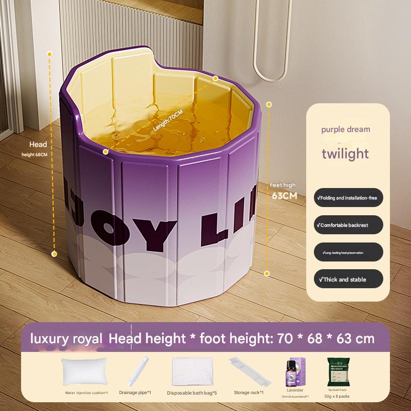 Purple 70*68cm B set