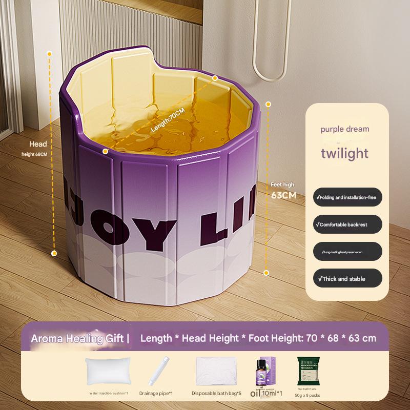 Purple 70*68cm A set