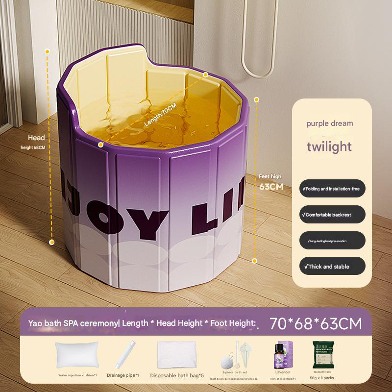 Purple 70*68cm E set