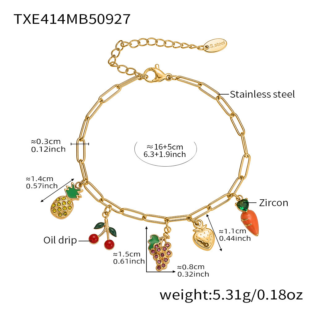 3:The golden bracelet measures 16 5cm
