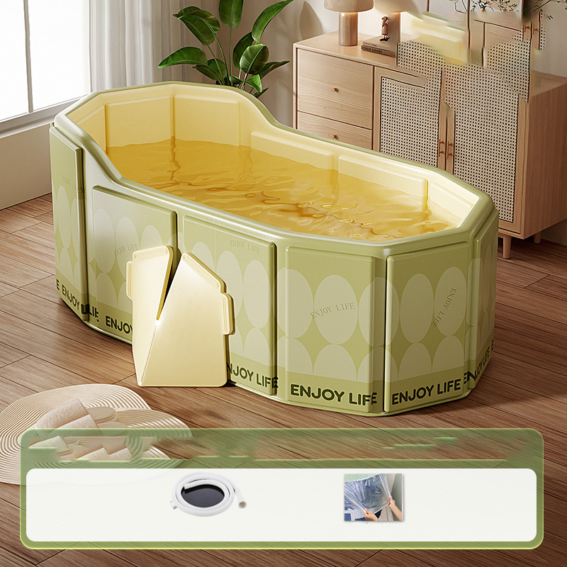 Rectangular Folding Bathtub Soft Mist Mo Yu   5 Bath Bags