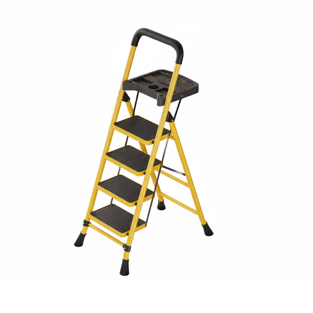 Lemon yellow -4 steps - tool plate (widened 26*38 cm pedal)