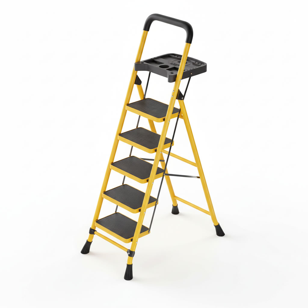 Lemon yellow -5 steps - tool plate (widened 26*38 cm pedal)