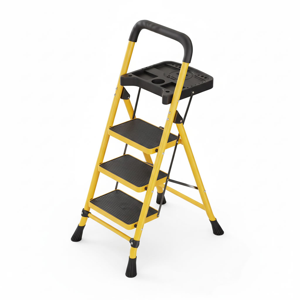 Lemon yellow -3 steps - tool plate (widened 26*38 cm pedal)