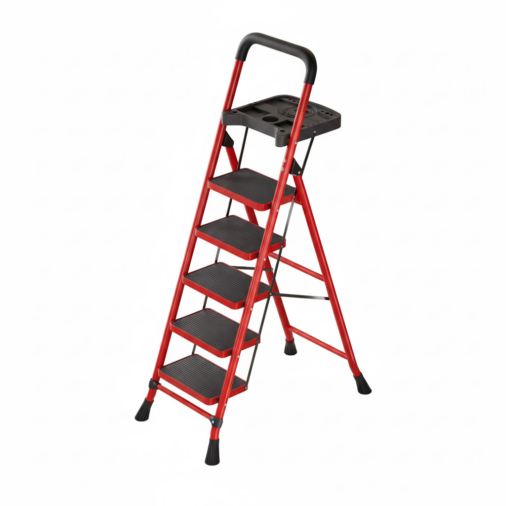 Chinese Red -5 Steps - Tool Plate (Widened 26*38 cm pedal)