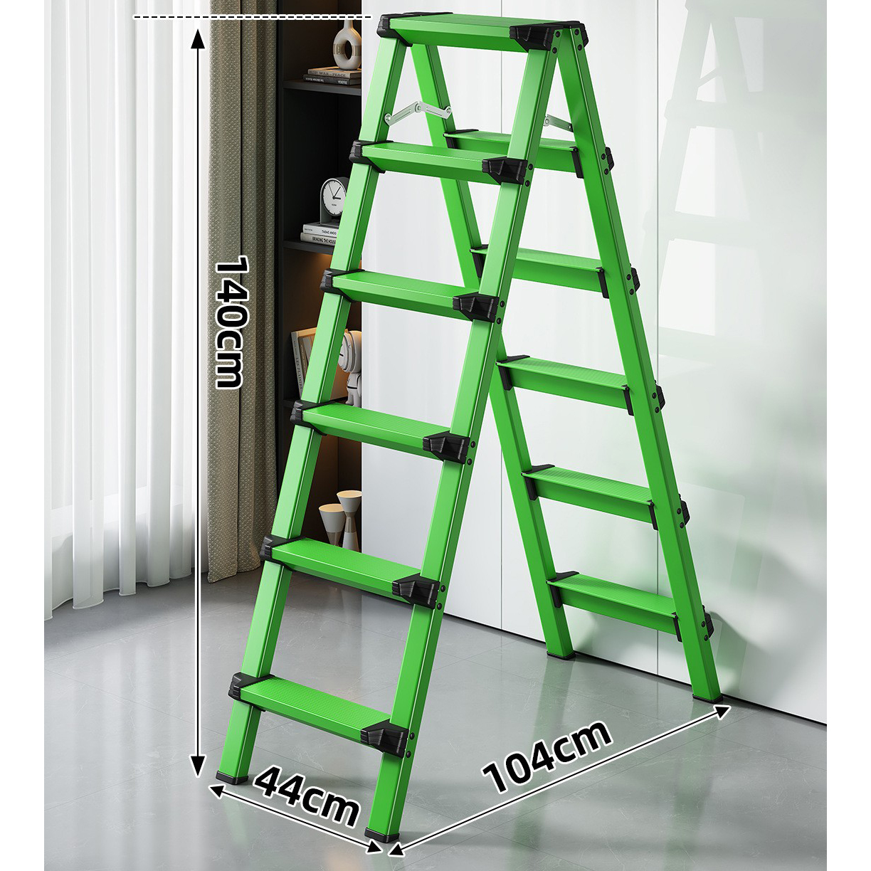 Apple green 6-step Ladder