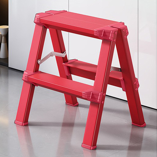 red 2-step Ladder