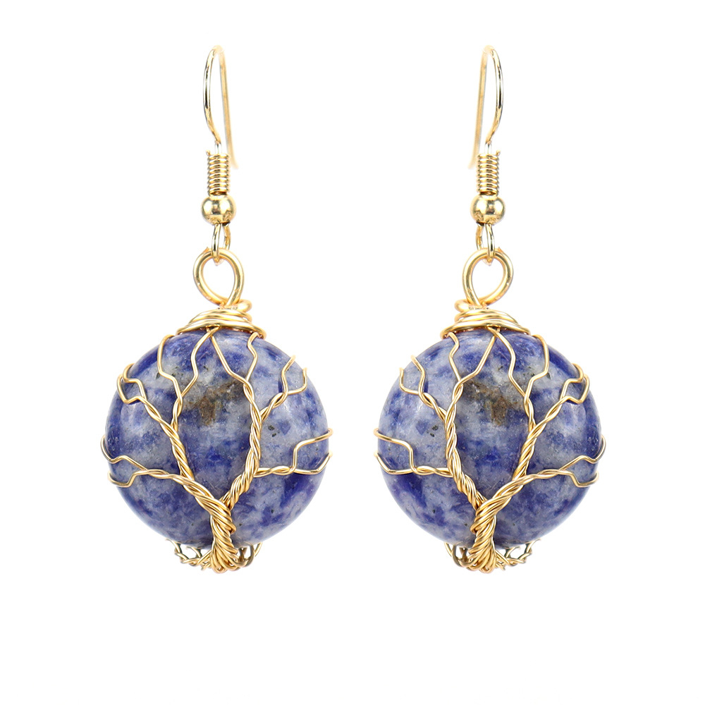 Gold   white dot blue