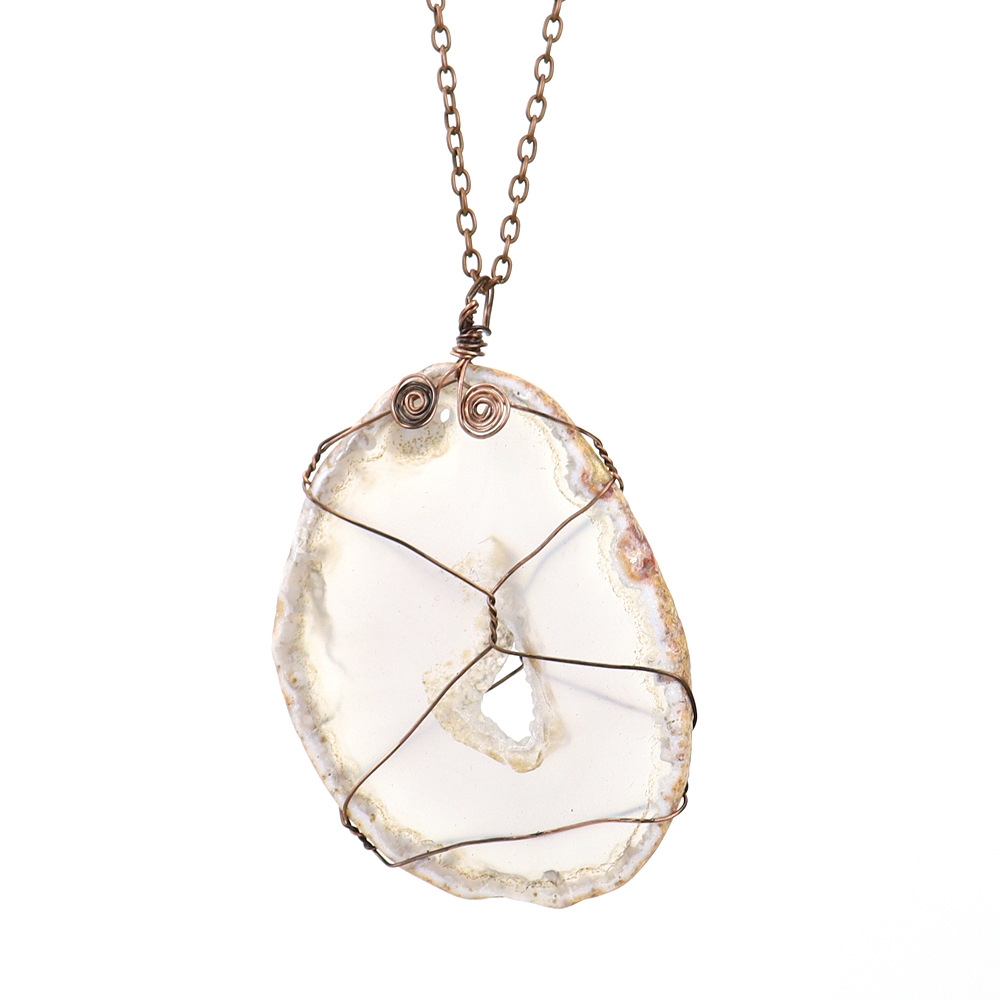 Ancient copper primary color agate