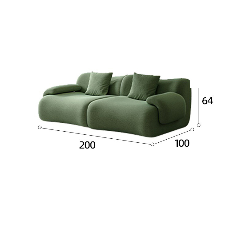 Double armrests, double seats 200*100*64cm