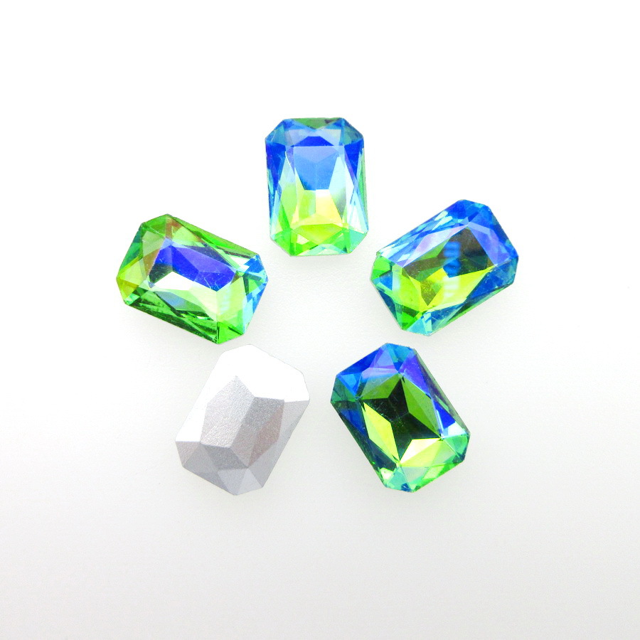 Light green AB 18*25MM