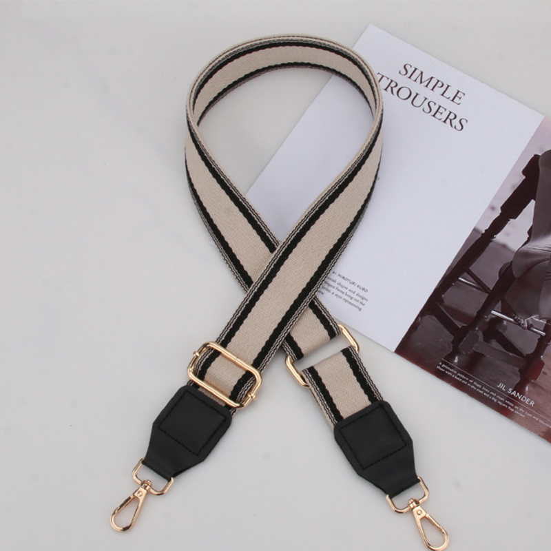 Off-white-black leather-gold hook