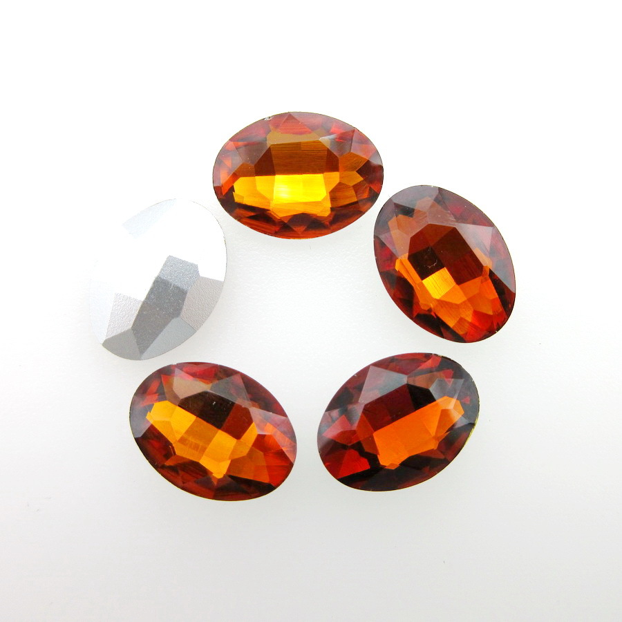 Red coffee color4*6MM